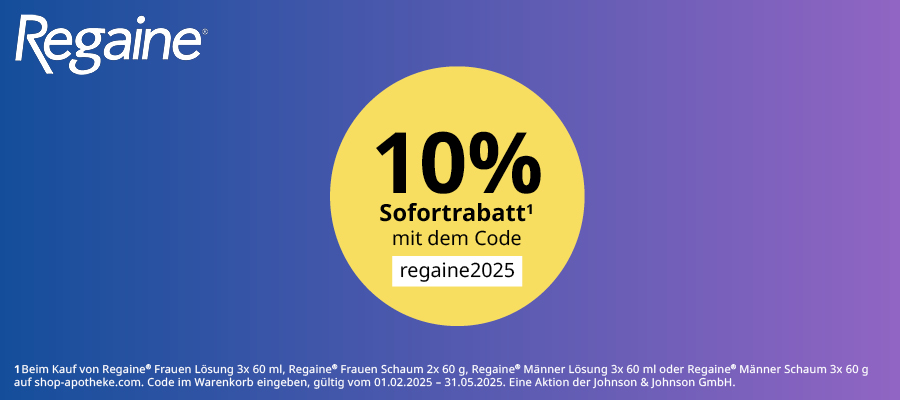 Regaine Promo Februar 01.02-31.05